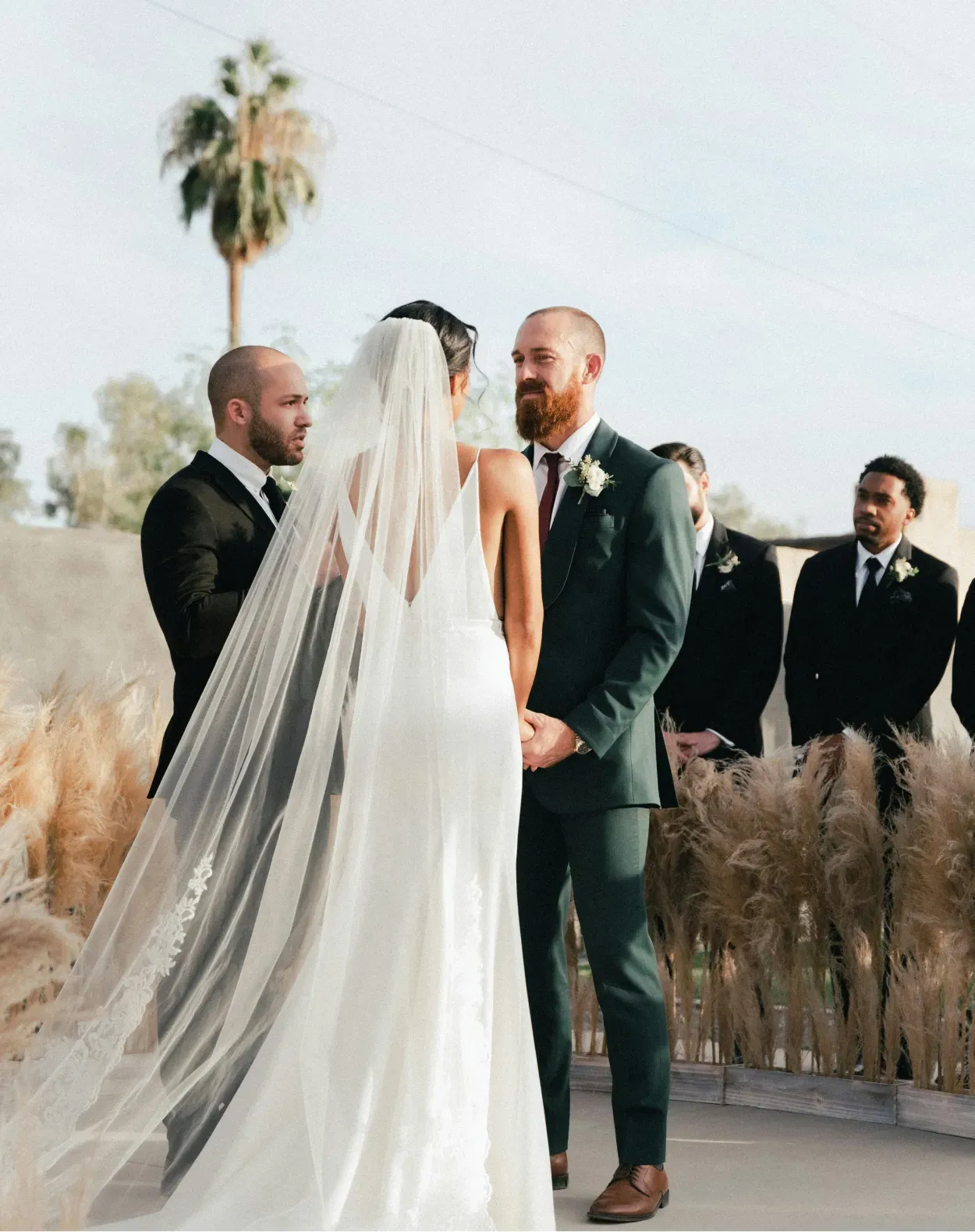 Bride and groom